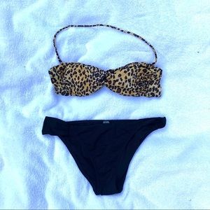 Victoria’s Secret Leopard Print Bathing Suit set